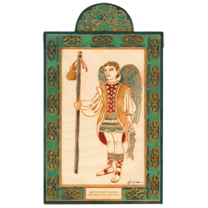 Archangel Rafael Pocket Retablos