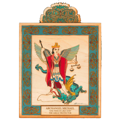 Archangel Michael Pocket Retablos