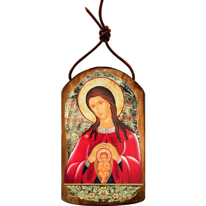 Blessed Virgin Mary Life-Giving Icon Ornament