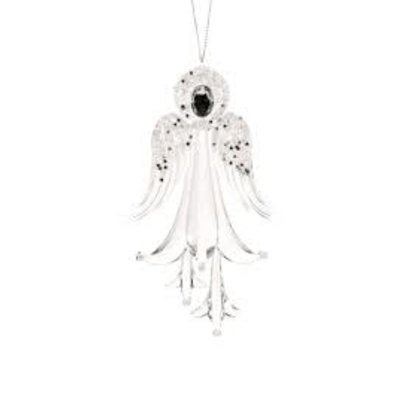 Clear Hanging Angel Ornament