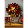 20"" LED Christmas Nativity Wreath