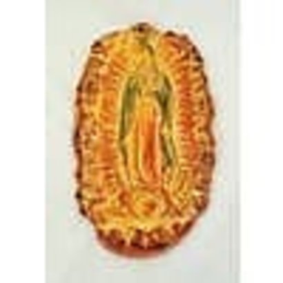 Clay Guadalupe Plaque