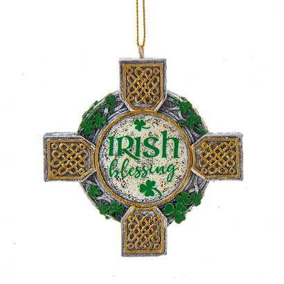 3" Irish Celtic Cross Ornament