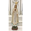Our Lady of Fatima 26" (Fancy), Hand Painted in South America