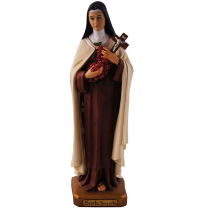 St. Therese 11" , Handpainted in South America