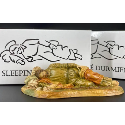 St. Joseph Sleeping, 4.5" - Hand Painted in South America