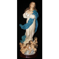 The Immaculate Conception 16", Handpainted in South America