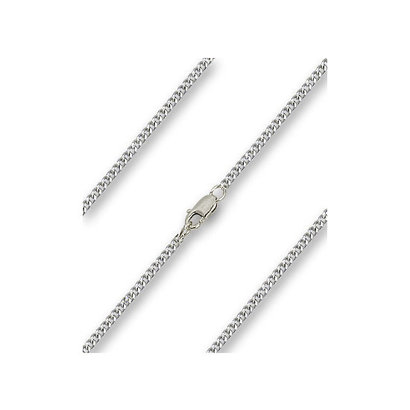 Chain 24' Sterling Silver Heavy Curb