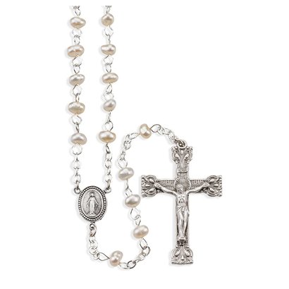 3-4mm Freshwater Pearl Rosary