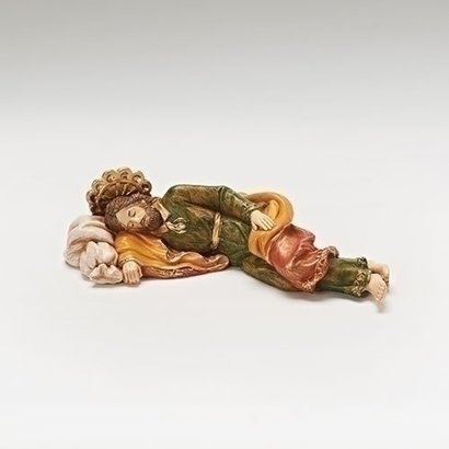 6.5"W Sleeping St. Joseph Figurine