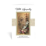 With Sympathy (Our Thoughts and Prayers are With You) Greeting Card