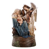 Song Of Angels 9" Musical Figurine ~ Plays Ave Maria