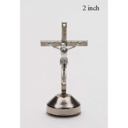 Mini 3" Adhesive Crucifix , Made in Italy