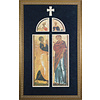 18" x 30" Annunciation Icon Framed Art