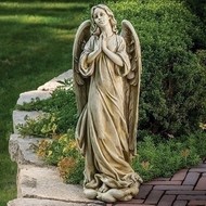 Praying Angel 36"H Garden Statue