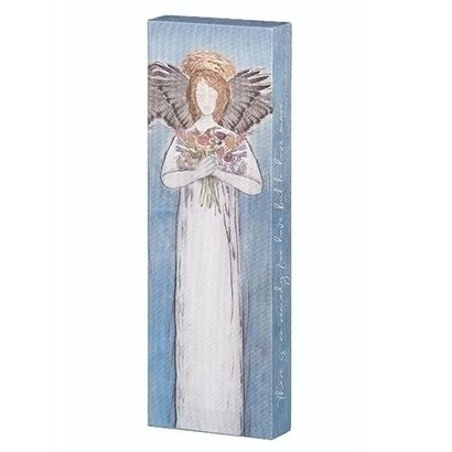 Angel Bouquet Plaque, 11.75"H