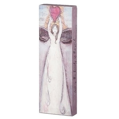 Angel Heart Plaque, 11.75"H