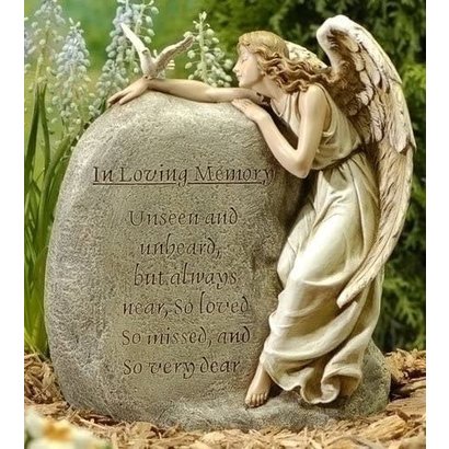 11.25" Memorial Angel Garden Statue