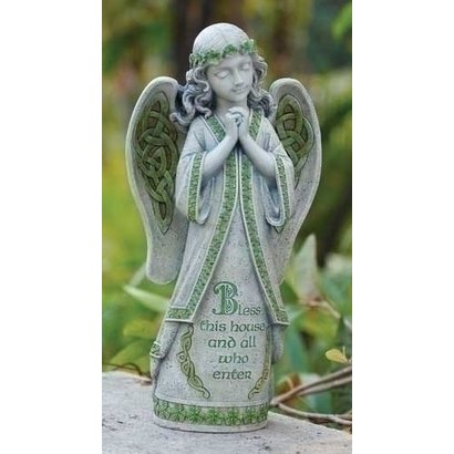 14.5"H Irish Angel Garden