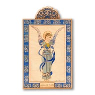 Angel of Peace Wooden Pocket Retablos