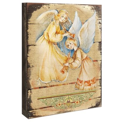 Angels Watching over you Icon 16"Made in USA