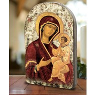 Virgen Mary Arch Wooden icon