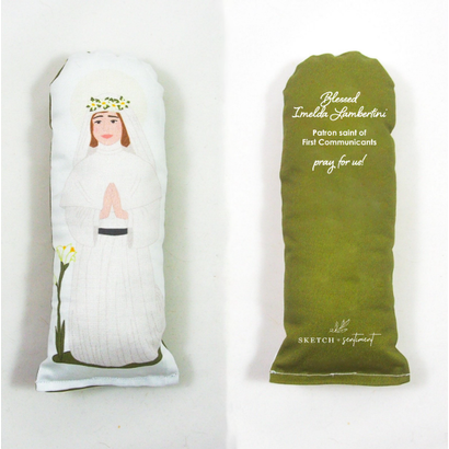 Blessed Imelda Lambertini Plush Prayer Doll