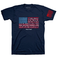HOLD FAST Men's T-Shirt Pledge Flag