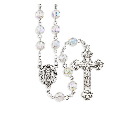 April Diamond Birthstone Rosary