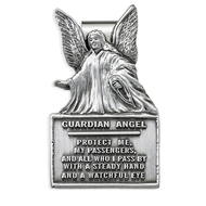 Guardian Angel w/ Prayer Visor Clip