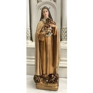 St. Therese of Lisieux Antique Statue 25"