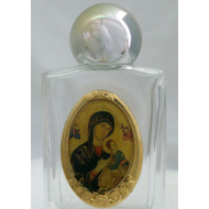 Perpetual Help Holy Water Bottle Made in Italy
