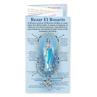 Rezar El Santo Rosario- Spanish Rosary Pamphlet