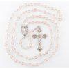 6mm Finest Silk (AB) Rosary w/ Sterling Silver Crucifix and Center