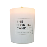 The Florida Candle - Orange Blossom, Hand Poured (Coconut + Soy Wax Blend)