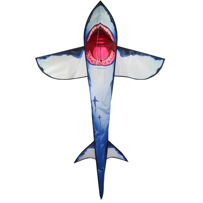7.5' Great White 3D Shark Kite