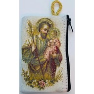 Small Rosary Pouch-St Joseph