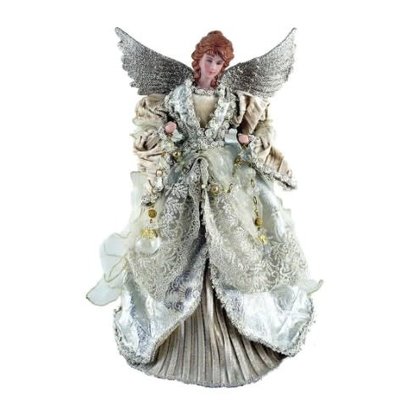 16" Gilded Angel Tree Topper