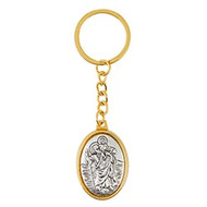 Saint Christopher Icon Key Chain