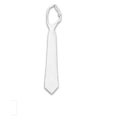 White Adjustable first Communion Tie