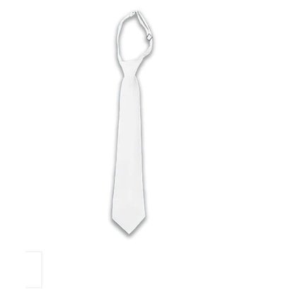 White Adjustable first Communion Tie