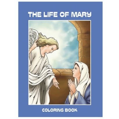 Life of Mary Coloring Book