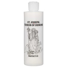 St. Joseph Terror of Demons Holy Water Bottle 8oz