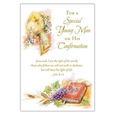 For a Special Young Man on His Confirmation Card
