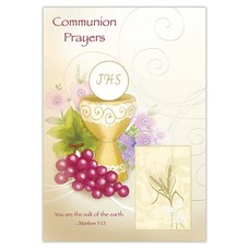 Communion Prayers Card