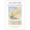 On a Dear Boy's First Holy Communion Card