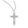 Sterling Silver Basic Crucifix with 16" Chain