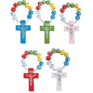 Multi-Color Rosary Ring (Assorted)