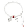 Confirmation Sterling Silver Pearl Bracelet