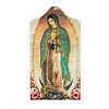 Our Lady of Guadalupe Wood Plaque